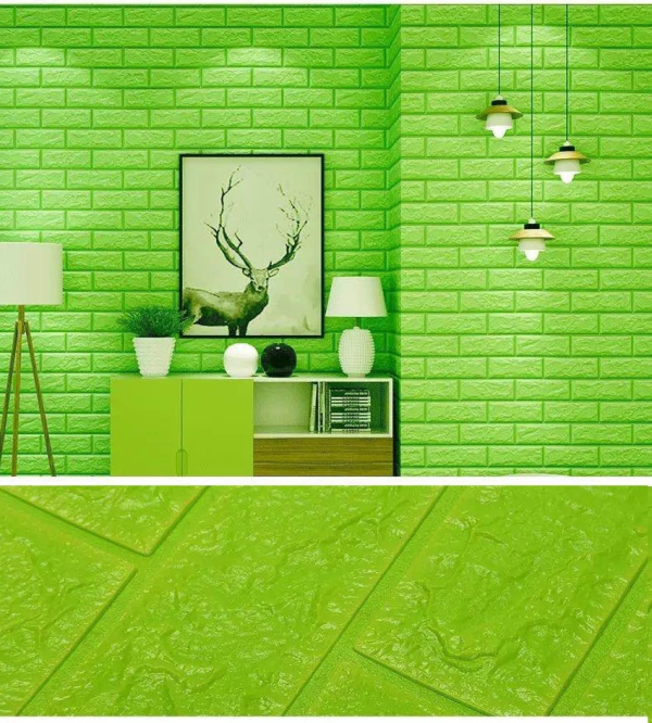 1 Pc 2mm 3d Wall Panels-peel And Stick Foam