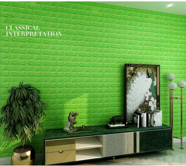 1 Pc 2mm 3d Wall Panels-peel And Stick Foam