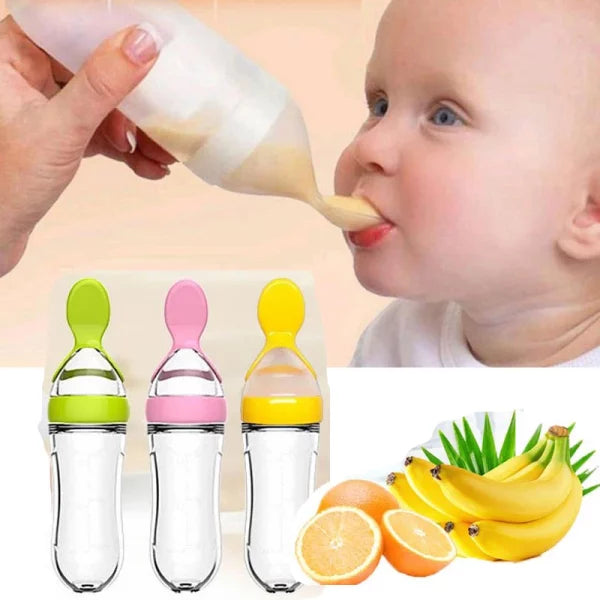 Food Pacifier + Feeder Spoon