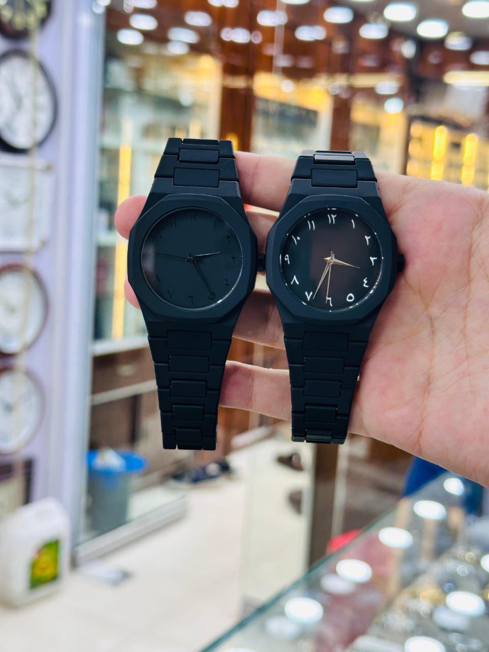 Full Black Aura Quartz Watch