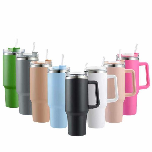 Stanley(1200ml) Stainless Steel Vacuum Insulated Tumbler With Straw