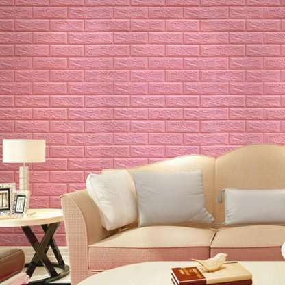 1 Pc 2mm 3d Wall Panels-peel And Stick Foam