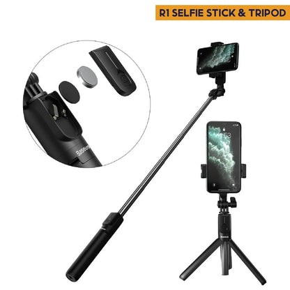 Selfie Stick Tripod R1S Bluetooth Remote Control