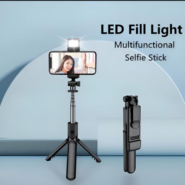 Selfie Stick Tripod R1S Bluetooth Remote Control