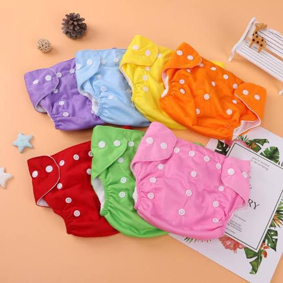 Washable flexible and reuseable diapers