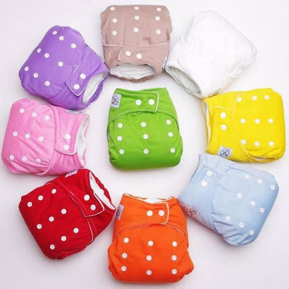 Washable flexible and reuseable diapers