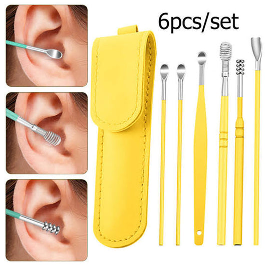 Ear Wax Cleaning Kit, 6 Pcs