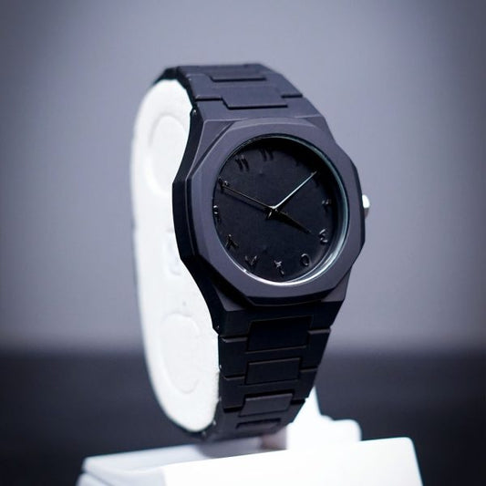 Full Black Aura Quartz Watch